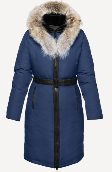 Пуховое пальто Regina (Женский; S; Navy)